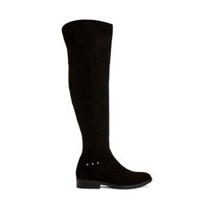 Style & Co. Womens 8 M Black Zip Up Thigh High Boots NIB ZM4